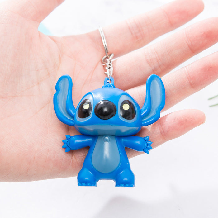 Stitch Blue Lighting Keychain