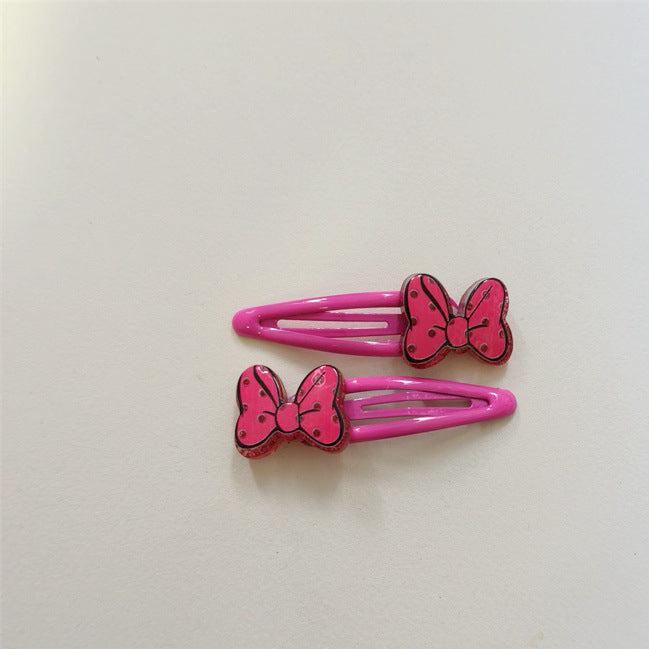 Mickey Mouse Pink HairClip Disney