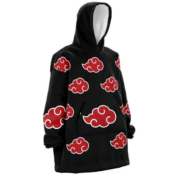 Naruto Oversized Akatsuki Printed Hoodie