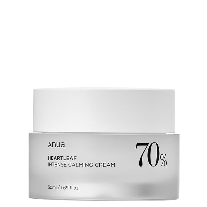 Anua Heartleaf 70% Intense Calming Cream Face Moisturiser