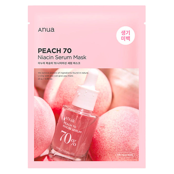 Anua Peach 70% Niacin Serum Face Mask