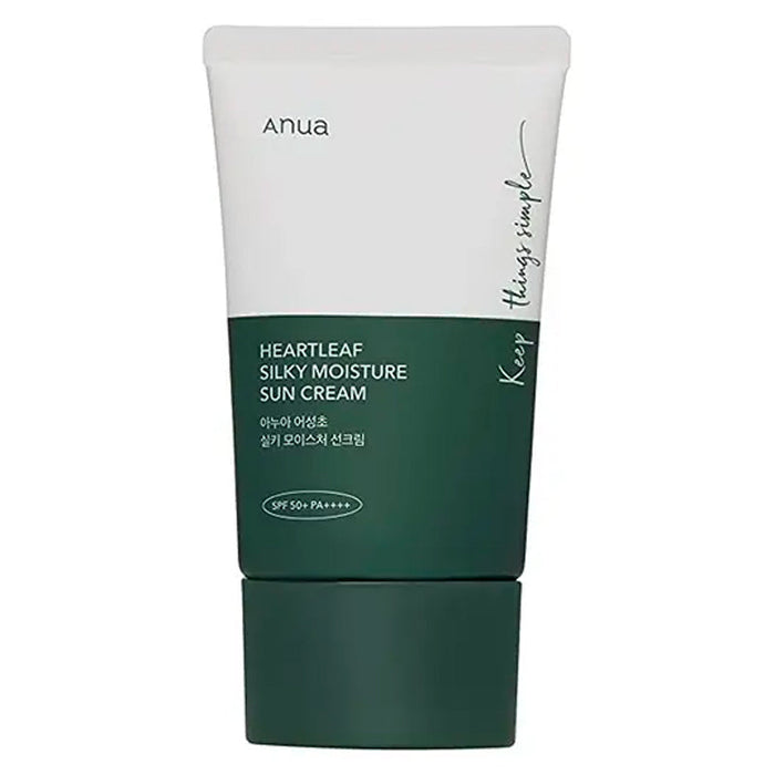 Anua Heartleaf Silky Moisture Sun Cream Sunscreen