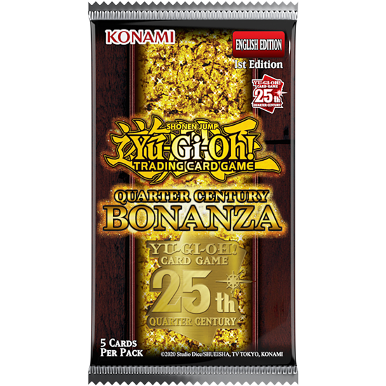 Yu Gi Oh Quarter Century Bonanza Booster Pack EN