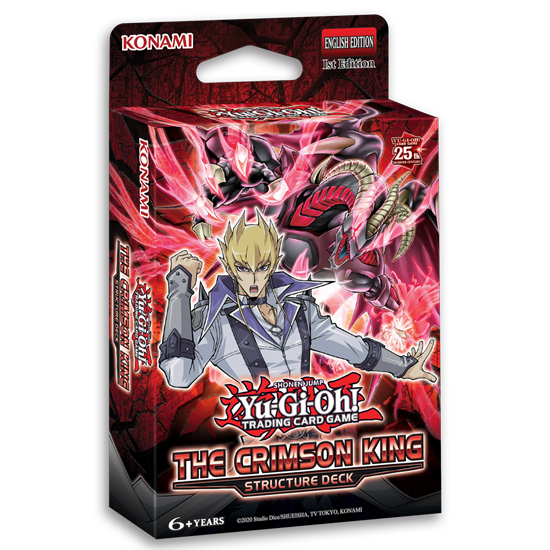 Yu-Gi-Oh The Crimson King Structure Deck English