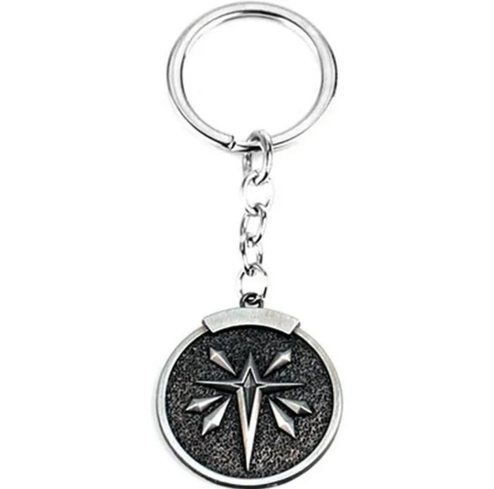 Monster Hunter Logo Metal Keychain