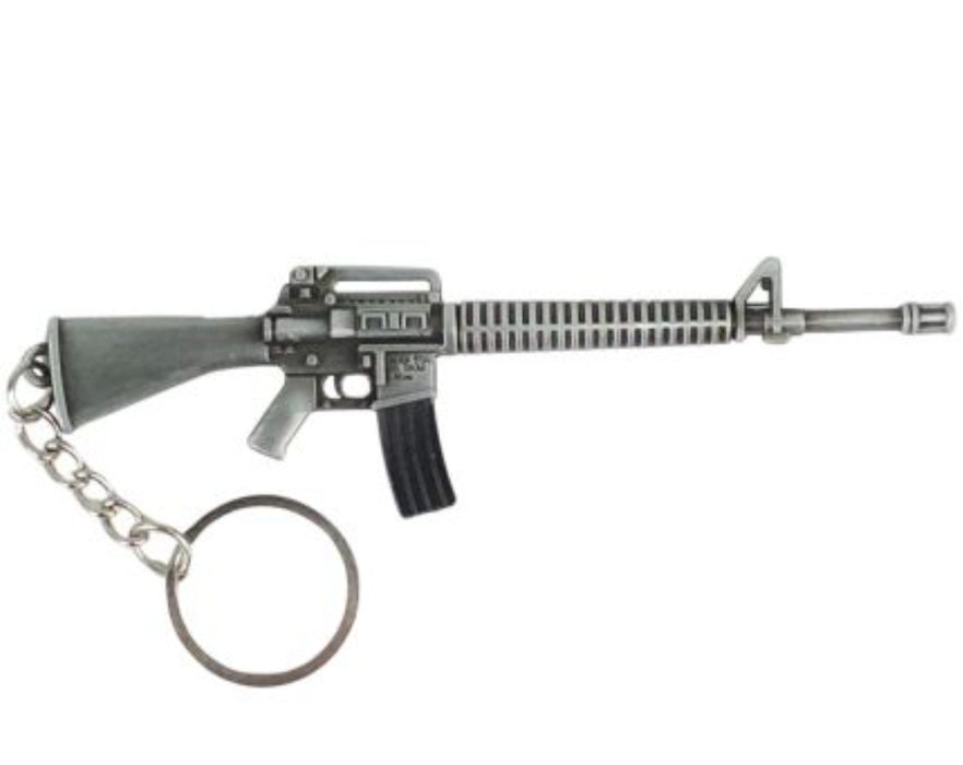 PUBG M4 Gun Weapon Metal Keychain