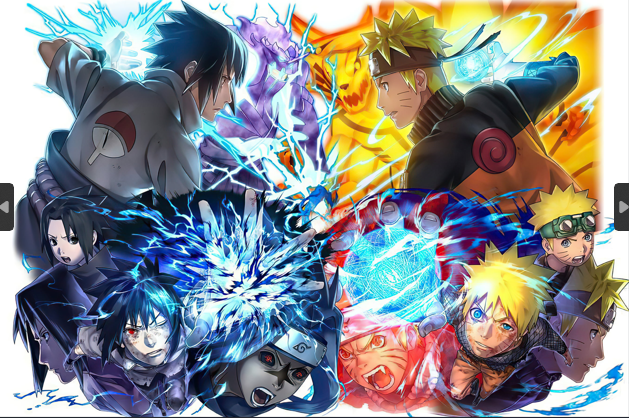 Diamond Painting Naruto & Sasuke