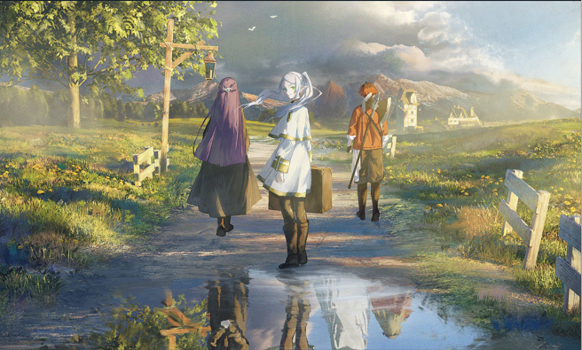 Diamond Painting Frieren: Beyond Journey's End