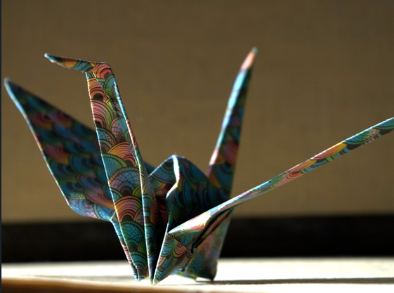 Diamond Painting Origami crane