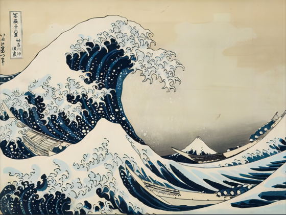 Diamond Painting The Great Wave off Kanagawa by Hokusai