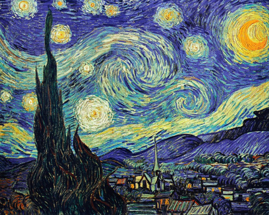 Diamond Painting The Starry Night by Vincent Van Gogh