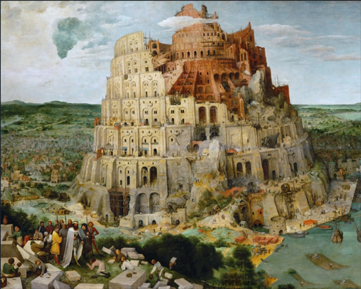 Diamond Painting The Tower of Babel by Pieter Bruegel the Elder