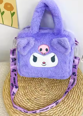 Sanrio Kuromi Stuffed Tote Bag