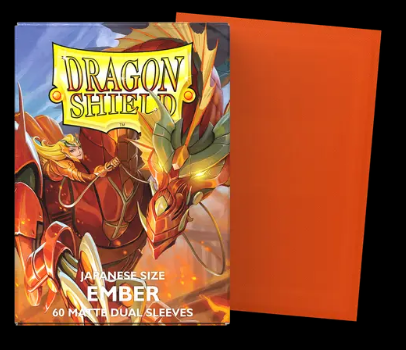 Dragon Shield Ember Japanese Sleeves