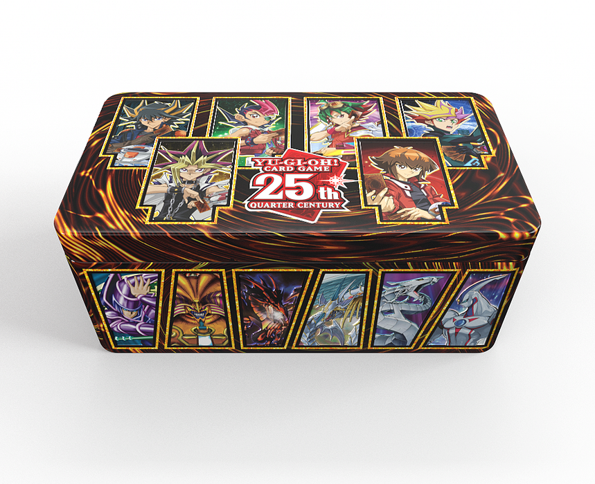 Yu-Gi-Oh Dueling Heroes 25th Anniversary Tin