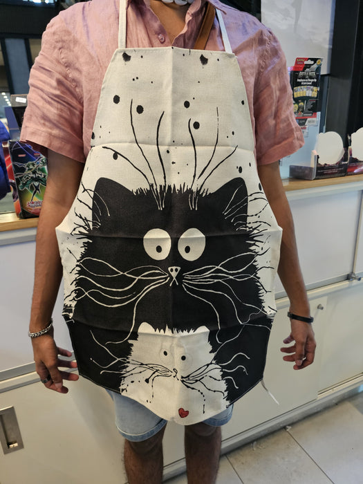 Cute Cat Big Aprons