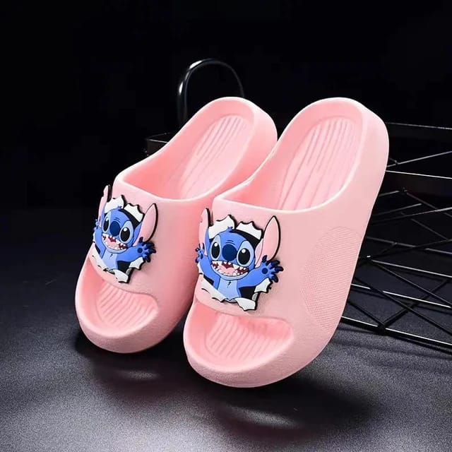 Stitch Pink Slippers