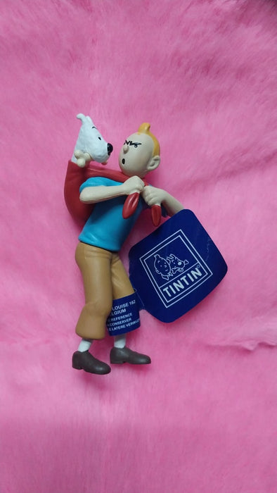 Tintin with Snowy Figurine