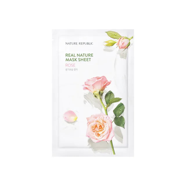Nature Republic Real Nature Mask Sheet/ Rose23ml