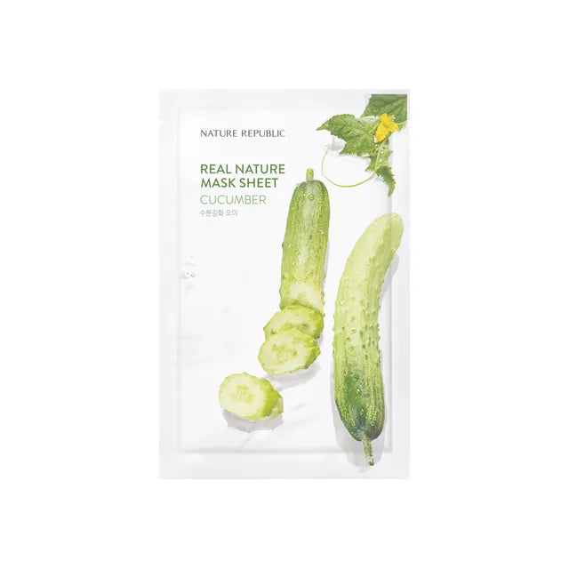 Nature Republic Real Nature Mask Sheet/ Cucumber 23ml