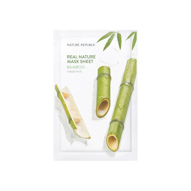 Nature Republic Real Nature Mask Sheet/ Bamboo 23ml
