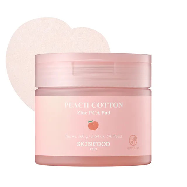 Skinfood PEACH COTTON ZINC PCA PAD 160g