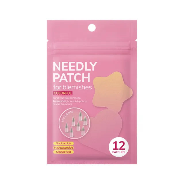 NEEDLY PATCHES FOR BLEMISHES COLORFUL (12EA)