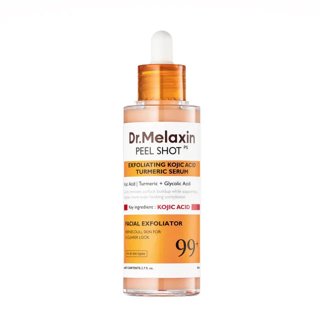 DR Melaxin PEEL SHOT EXFOLIATING KOJIC ACID TURMERIC SERUM 80ML