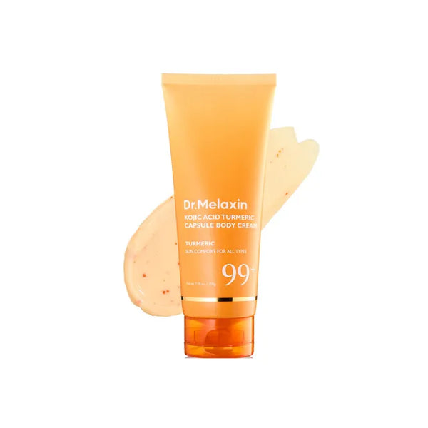 DR Melaxin KOJIC ACID TURMERIC CAPSULE BODY CREAM 200G