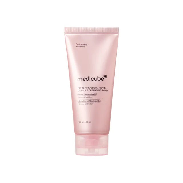 Medicube PDRN PINK GLUTATHIONE CAPSULE CLEANSING FOAM 120g