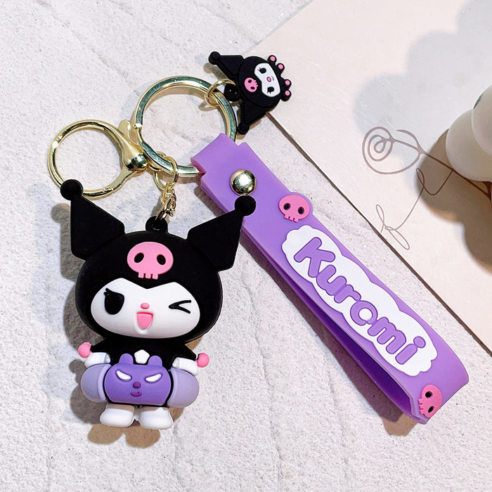 Sanrio Kuromi PVC Keychain