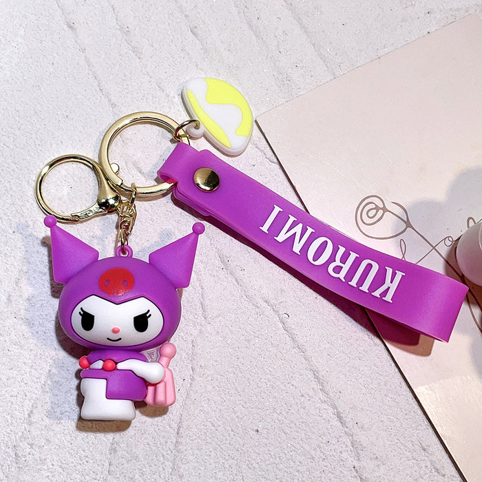 Sanrio Kuromi PVC Keychain