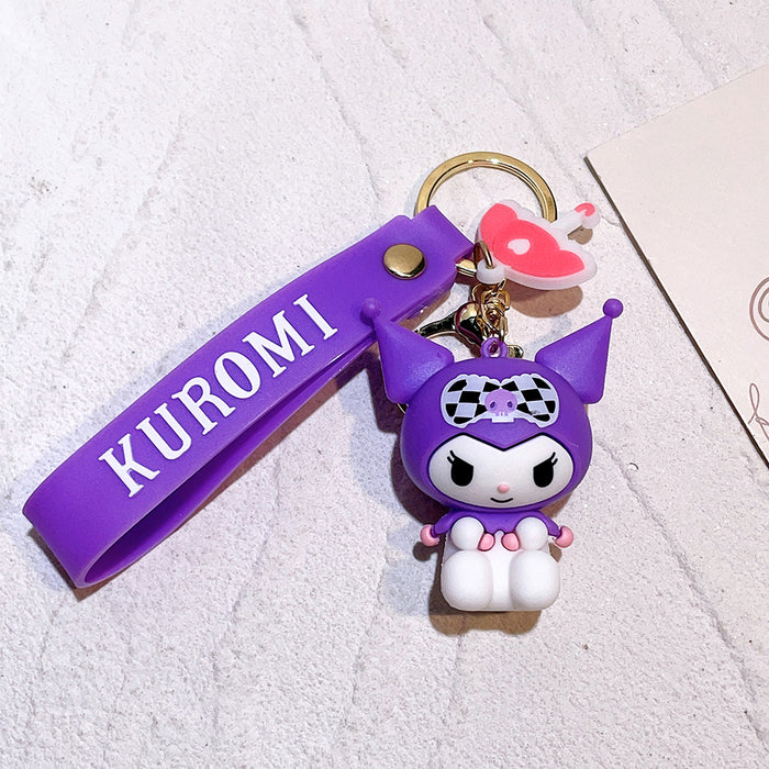 Sanrio Kuromi PVC Keychain