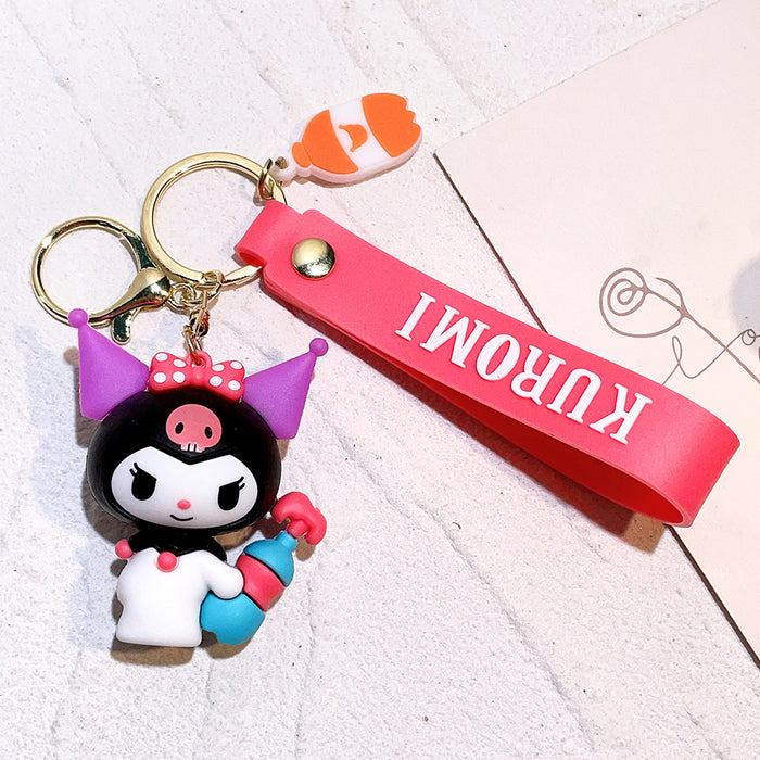 Sanrio Kuromi PVC Keychain