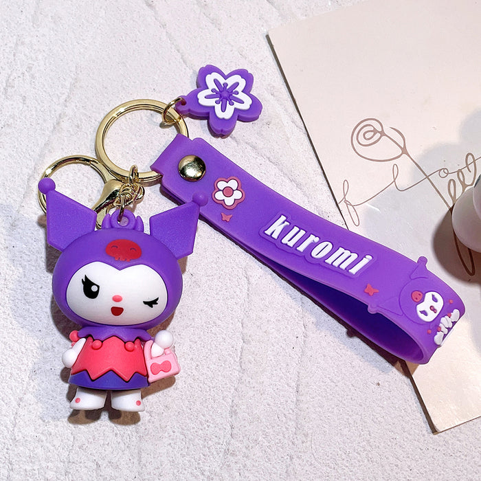 Sanrio Kuromi PVC Keychain