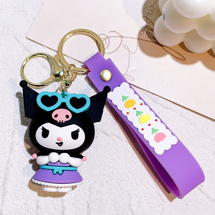 Sanrio Kuromi PVC Keychain