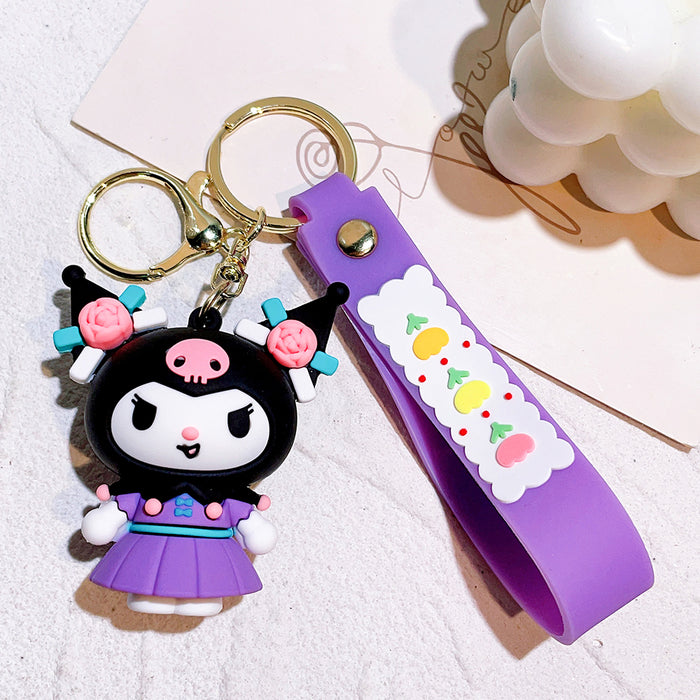 Sanrio Kuromi PVC Keychain