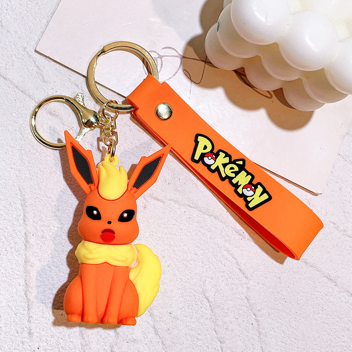 Pokemon  Flareon PVC Keychain