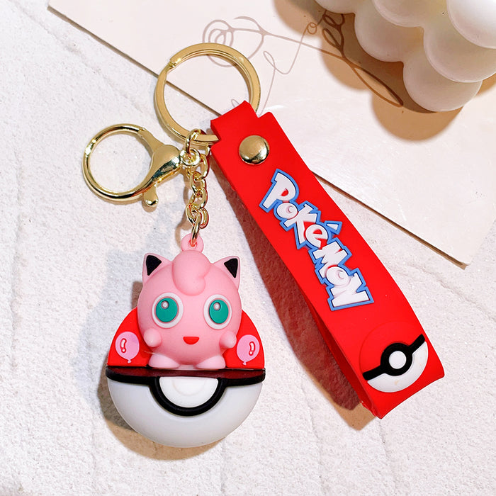 Pokemon  Jigglypuff PVC Keychain