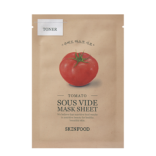 SKINFOOD TOMATO SOUS VIDE MASK SHEET (TOMATO) 18G