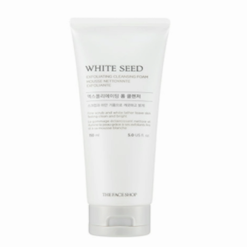 THE FACE SHOP WHITE SEED EXFOLIATING CLEANSING FOAM 150ML