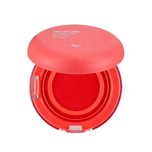 THE FACE SHOP FMGT MOISTURE CUSHION BLUSHER, 01 RED