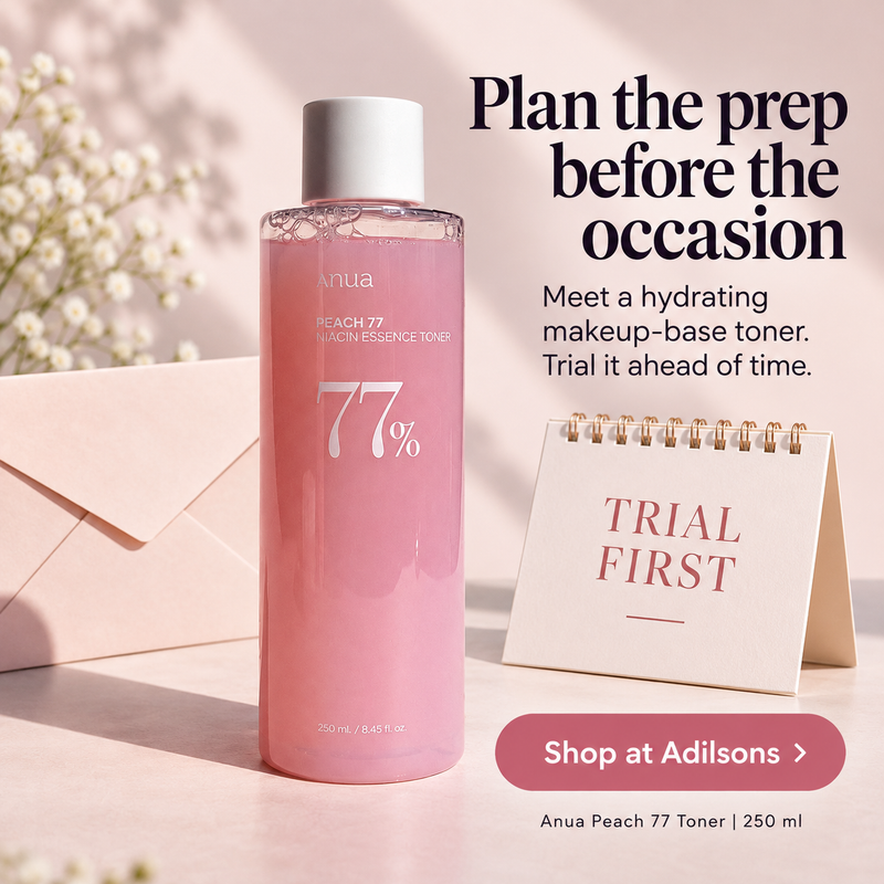 Adilsons Beauty | 8112566599861 | slot 04 | Plan the prep before the occasion