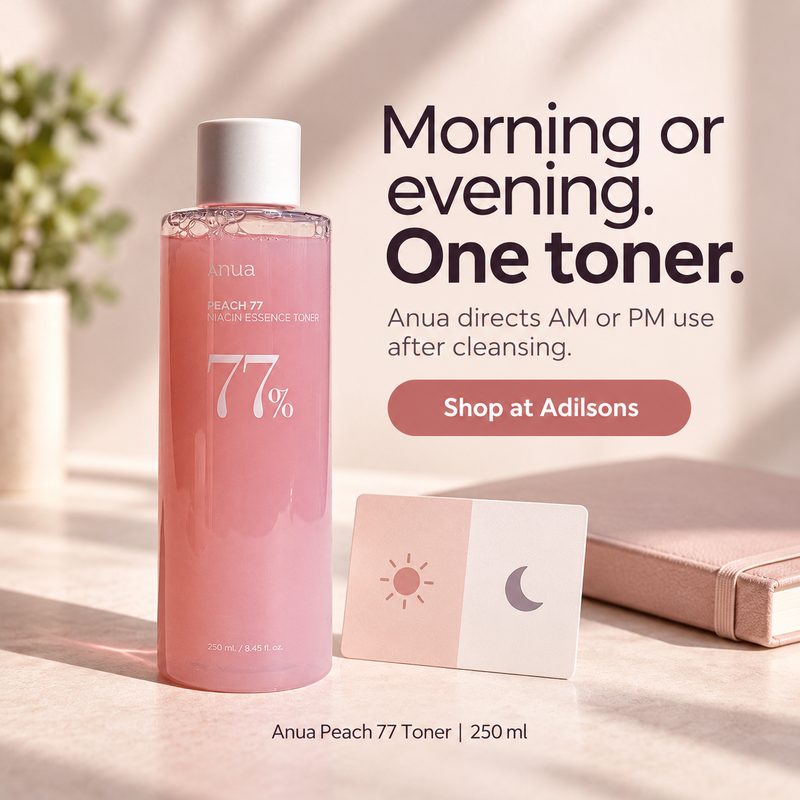 Adilsons Beauty | 8112566599861 | slot 07 | Morning or evening. One toner.