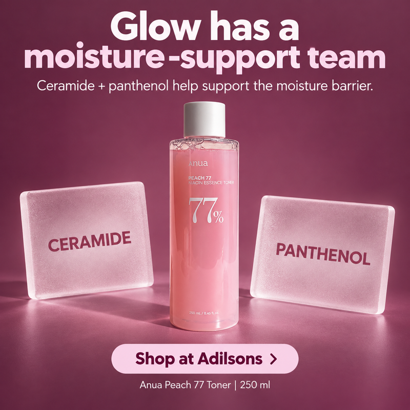 Adilsons Beauty | 8112566599861 | slot 09 | Glow has a moisture-support team