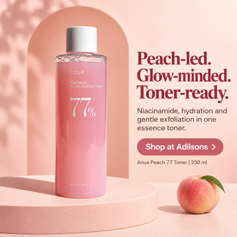 Adilsons Beauty | 8112566599861 | slot 20 | Peach-led. Glow-minded. Toner-ready.