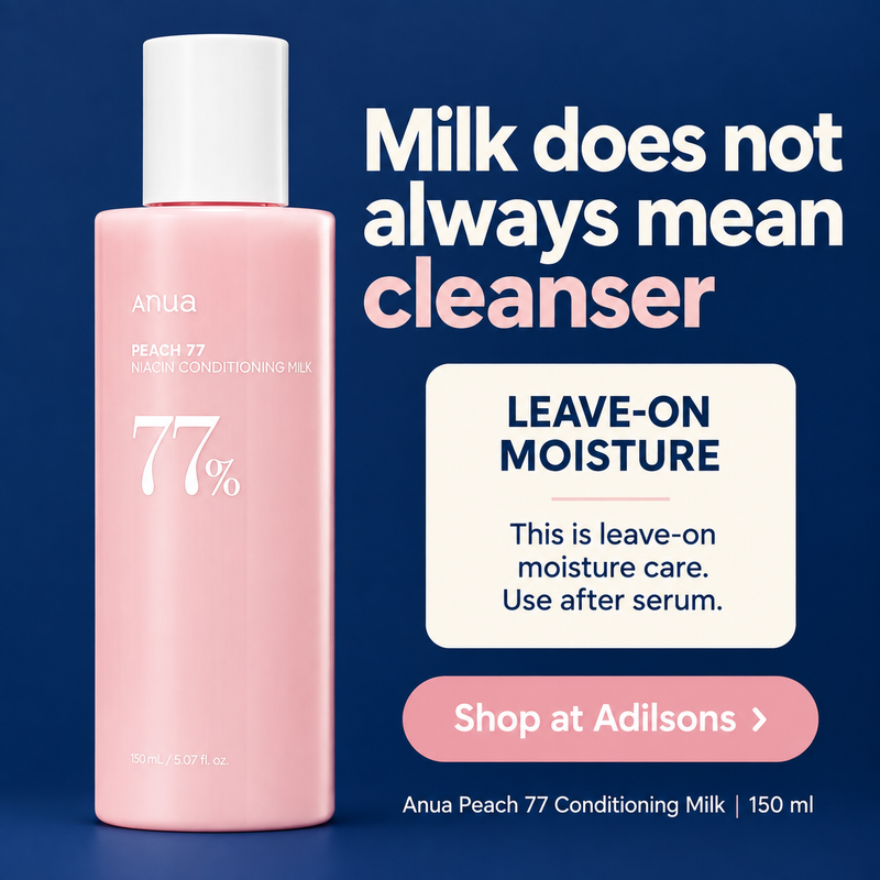 Adilsons Beauty | 8112669720757 | slot 02 | Milk does not always mean cleanser