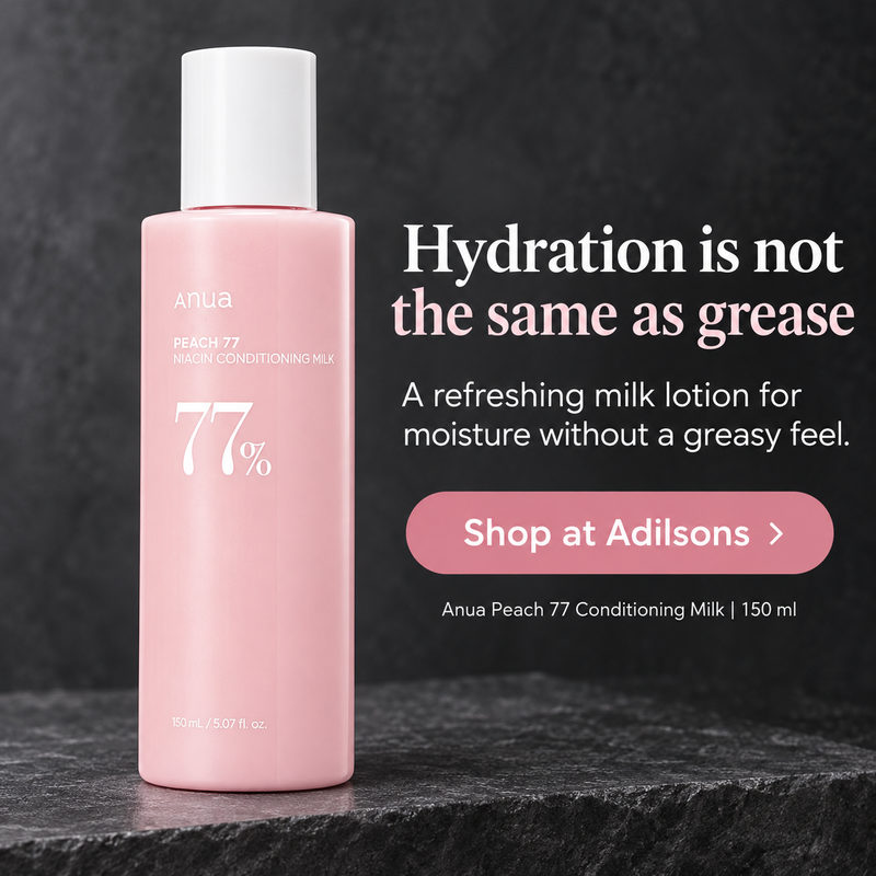 Adilsons Beauty | 8112669720757 | slot 05 | Hydration is not the same as grease