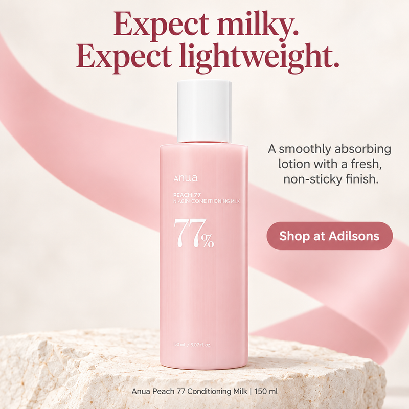 Adilsons Beauty | 8112669720757 | slot 17 | Expect milky. Expect lightweight.