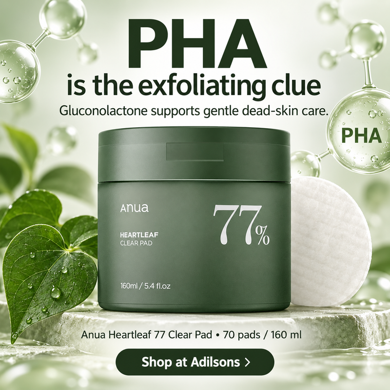 Adilsons Beauty | 8112700981429 | slot 09 | PHA is the exfoliating clue
